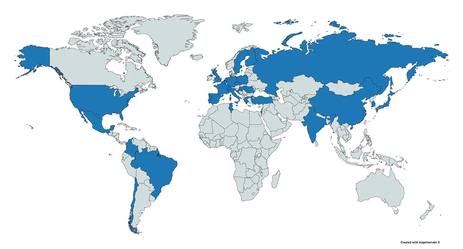 RD51 World Map